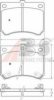 MAZDA B0YW3323ZC Brake Pad Set, disc brake